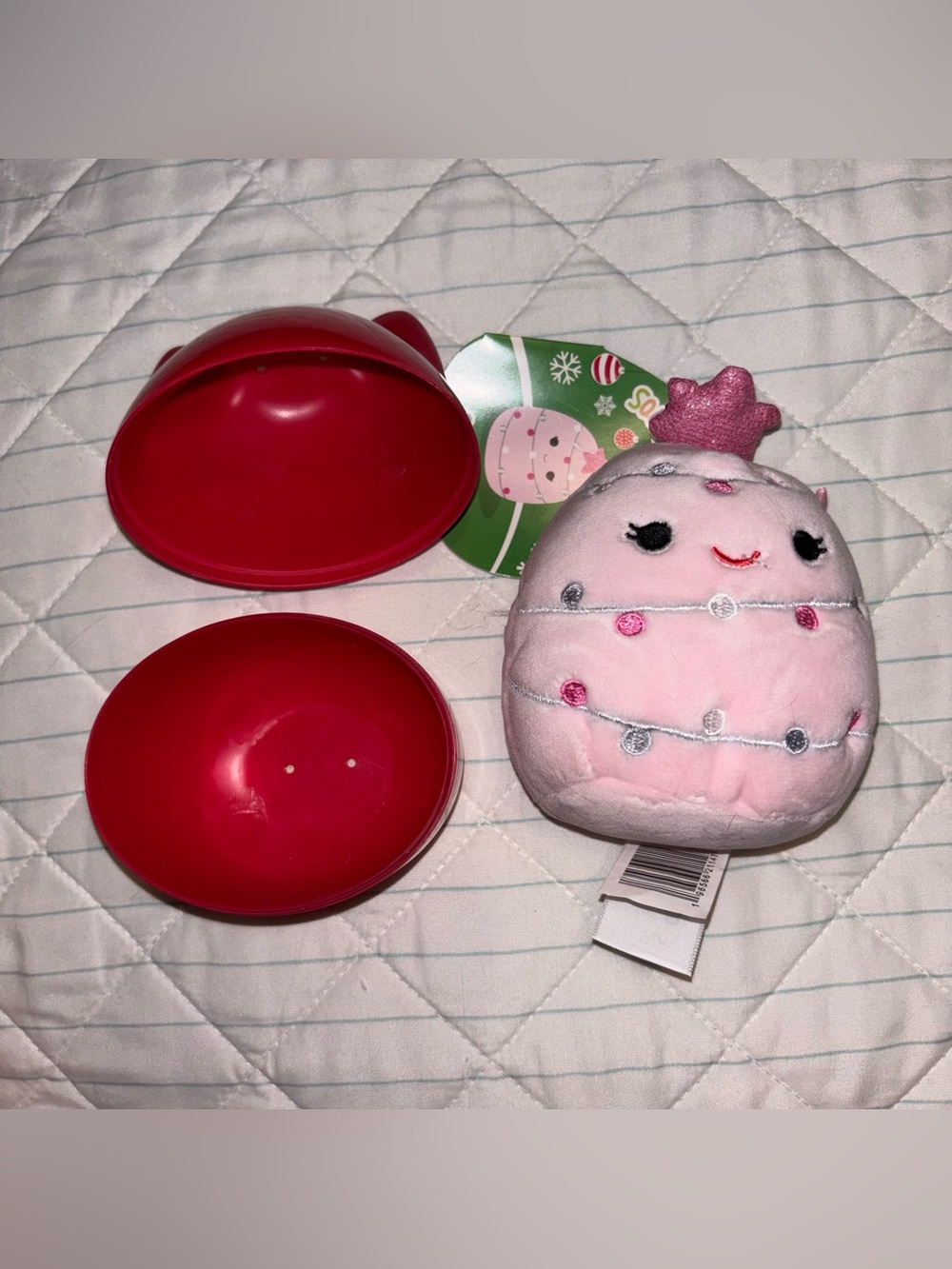 Squishmallows “Garnet” Christmas Tree Plush